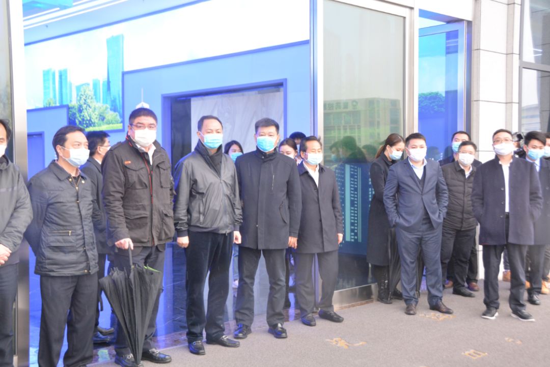 长沙市委副书记、代市长郑建新一行调研壹号娱乐长沙中联产业园